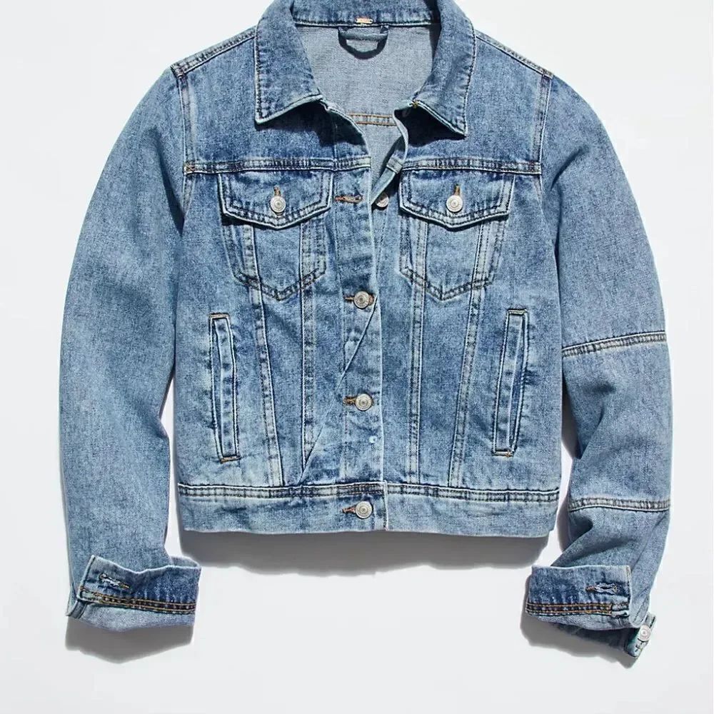 We the Free Rumors Denim Jacket- S=4-6